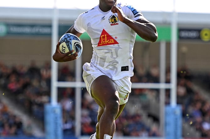 Exeter Chiefs have recalled winger Paul Brown-Bampoe to their starting line-up for tomorrow's Champions Cup clash with Bordeaux-Begles