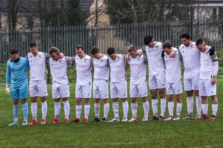 St Austell v Ilfracombe Town minute's silence