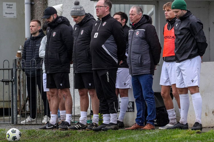 St Austell manager's team.