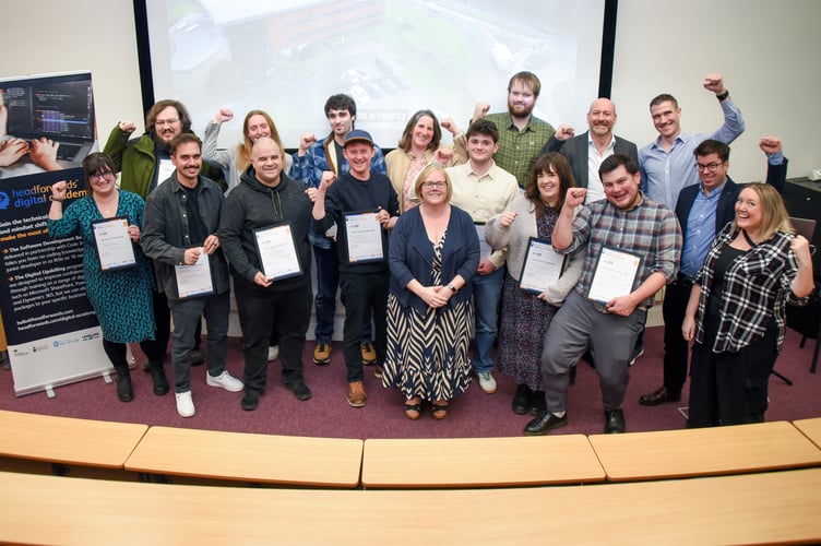 The HeadForwards Digital Academy graduates