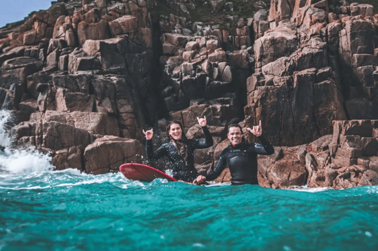 Sam Bleakley & Lola Bleakley. Image: Nathan Benham