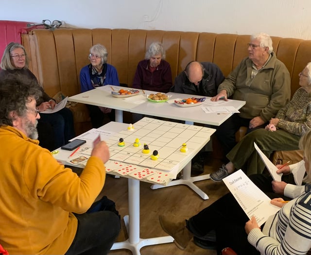 Duck races take place at Oddfellows friendship group meetings