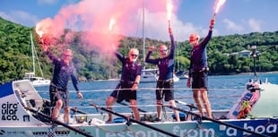 Local legends complete world’s toughest row for charity