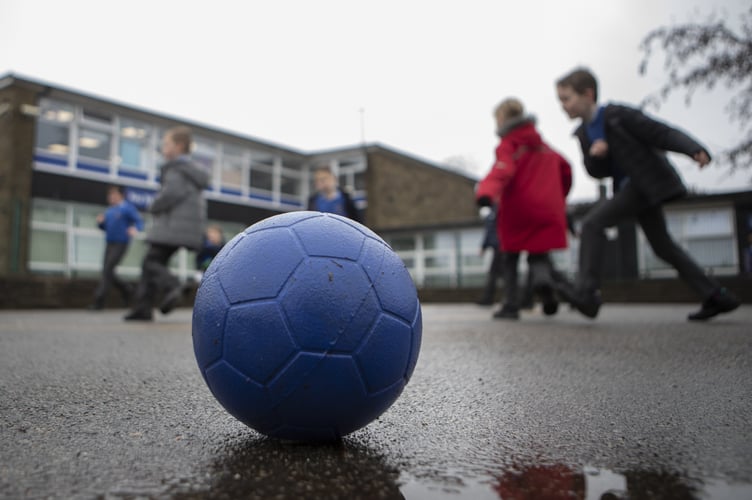 File photo dated 27/11/19 of school children playing. A quarter of children in Scotland are living in poverty amid a 92% surge in demand for financial advice, leading charity Children 1st has said. Issue date: Monday March 25, 2024.